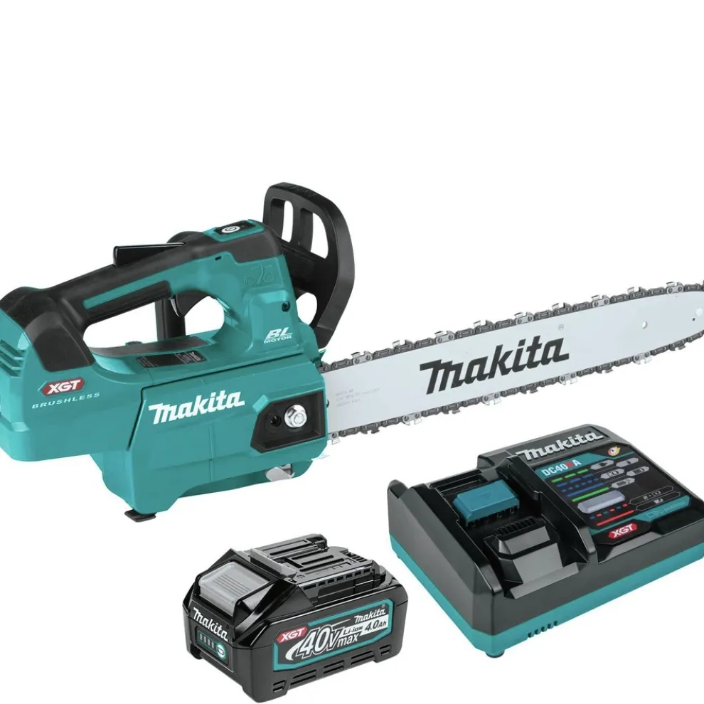 Makita 40V MAX XGT Brushless Lithium-Ion Cordless 16 in. Top Handle Chain Saw Kit (4 Ah)