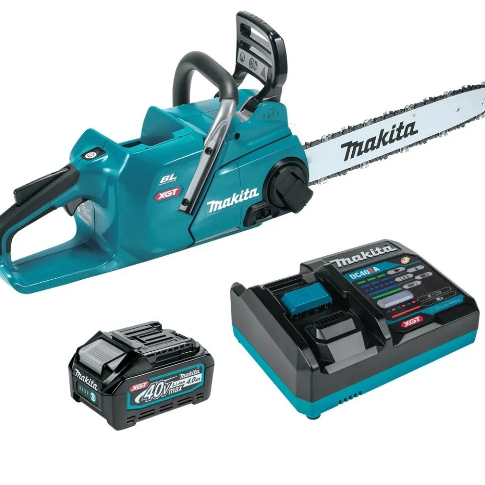 Makita 40V max XGT Brushless Lithium-Ion 16 in. Cordless Chain Saw Kit (4.0Ah)