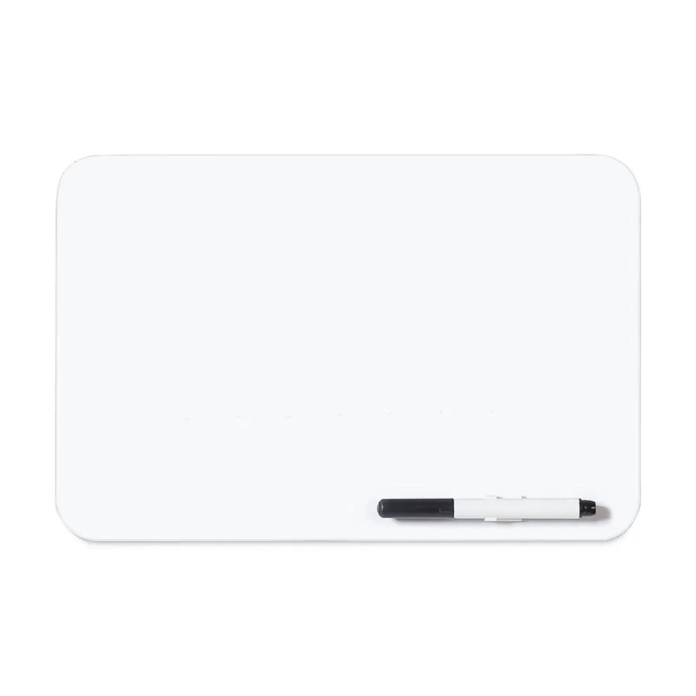 MasterVision 11.88 in. x 8.25 in. Dry Erase Lap Board - White Surface
