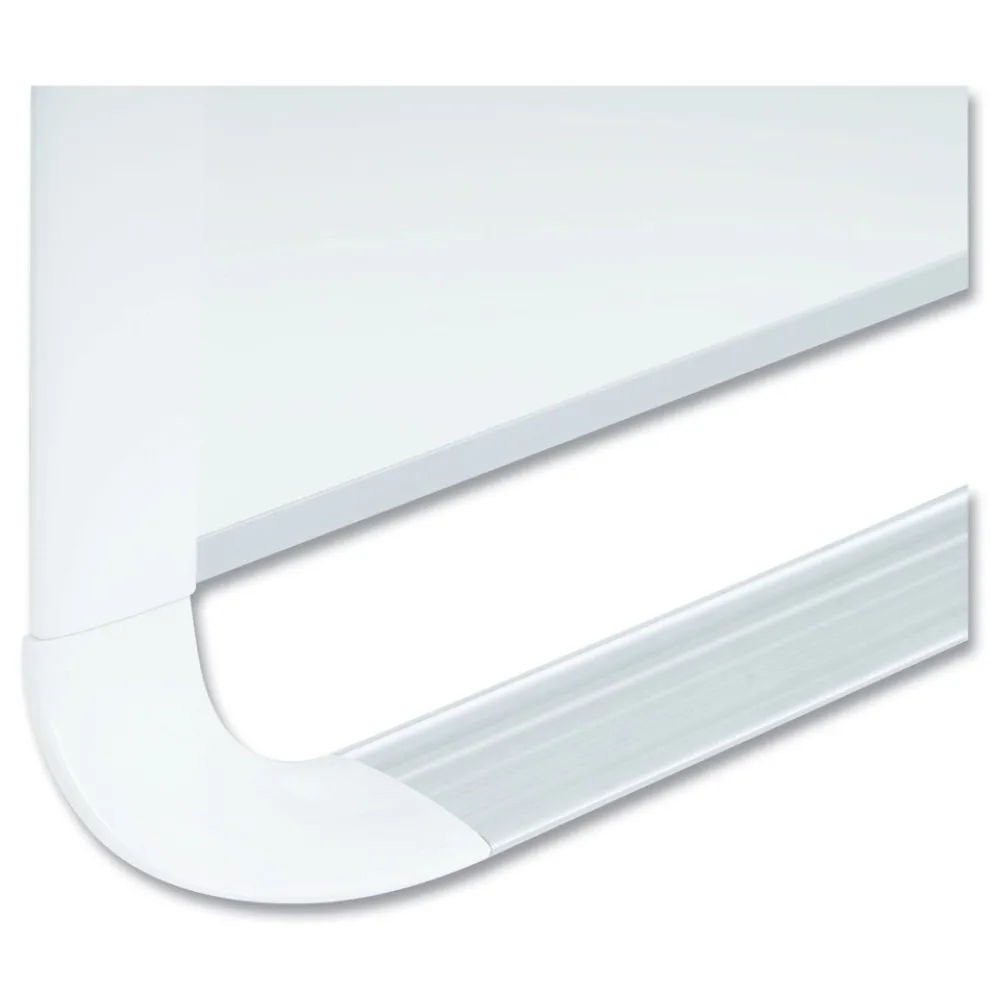 MasterVision 36 in. x 24 in. Gold Ultra Magnetic Dry Erase Boards - White Surface, White Aluminum Frame