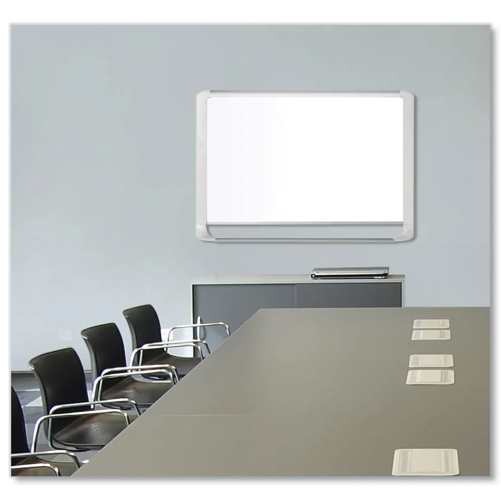 MasterVision 36 in. x 24 in. Gold Ultra Magnetic Dry Erase Boards - White Surface, White Aluminum Frame