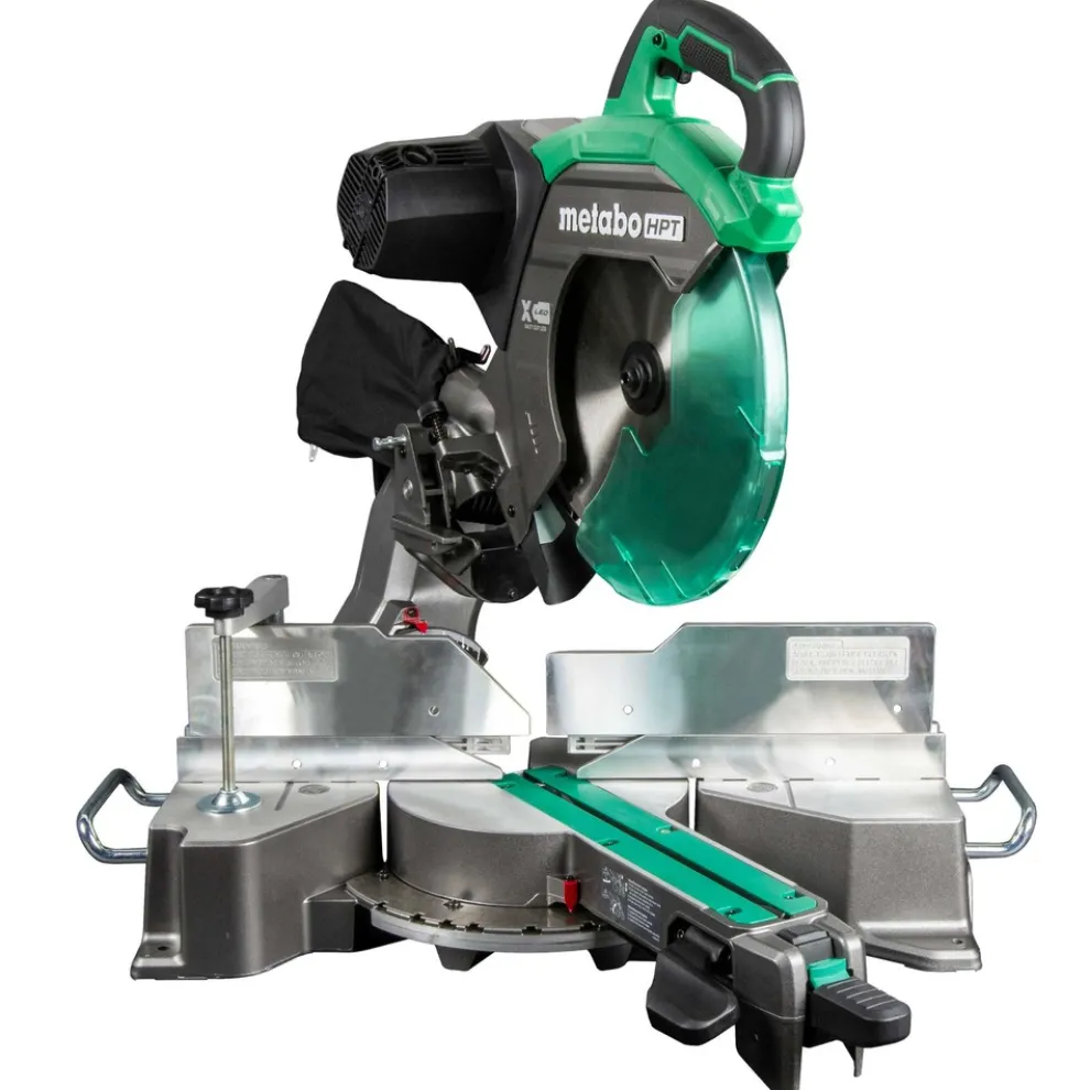 Metabo HPT 120V 15 Amp 12 in. Corded Dual Bevel Sliding Miter Saw