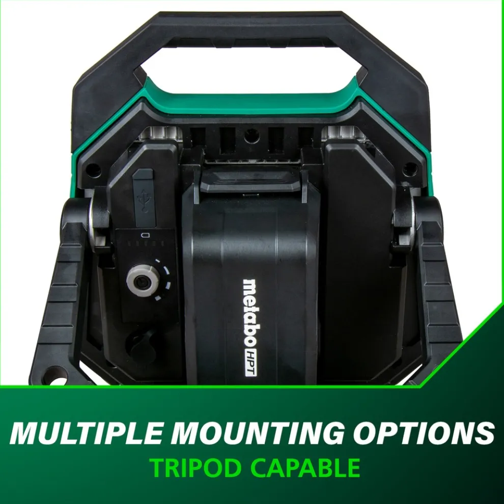 Metabo HPT 18V MultiVolt 10000 Lumen Lithium-Ion Cordless LED Work Light (Tool Only)