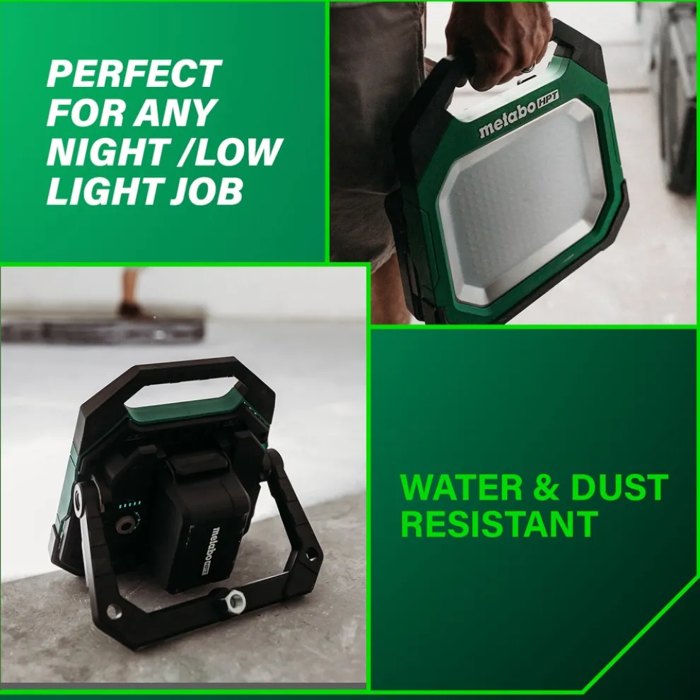 Metabo HPT 18V MultiVolt 10000 Lumen Lithium-Ion Cordless LED Work Light (Tool Only)