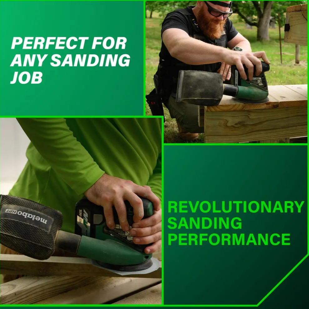 Metabo HPT 18V MultiVolt Lithium-Ion 5 in. Cordless Random Orbit Sander (Tool Only)