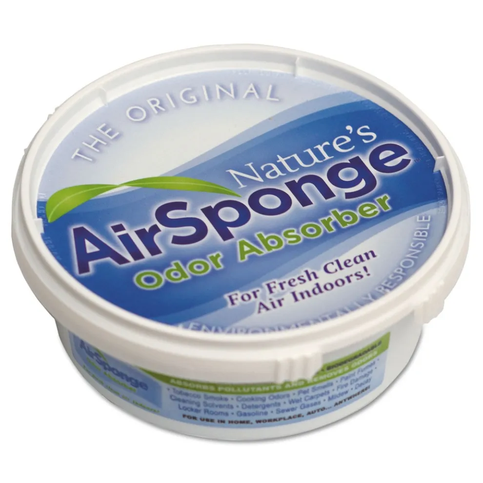 Nature's Air 0.5-lb. Sponge Odor Absorber Cup - Neutral (24/Carton)
