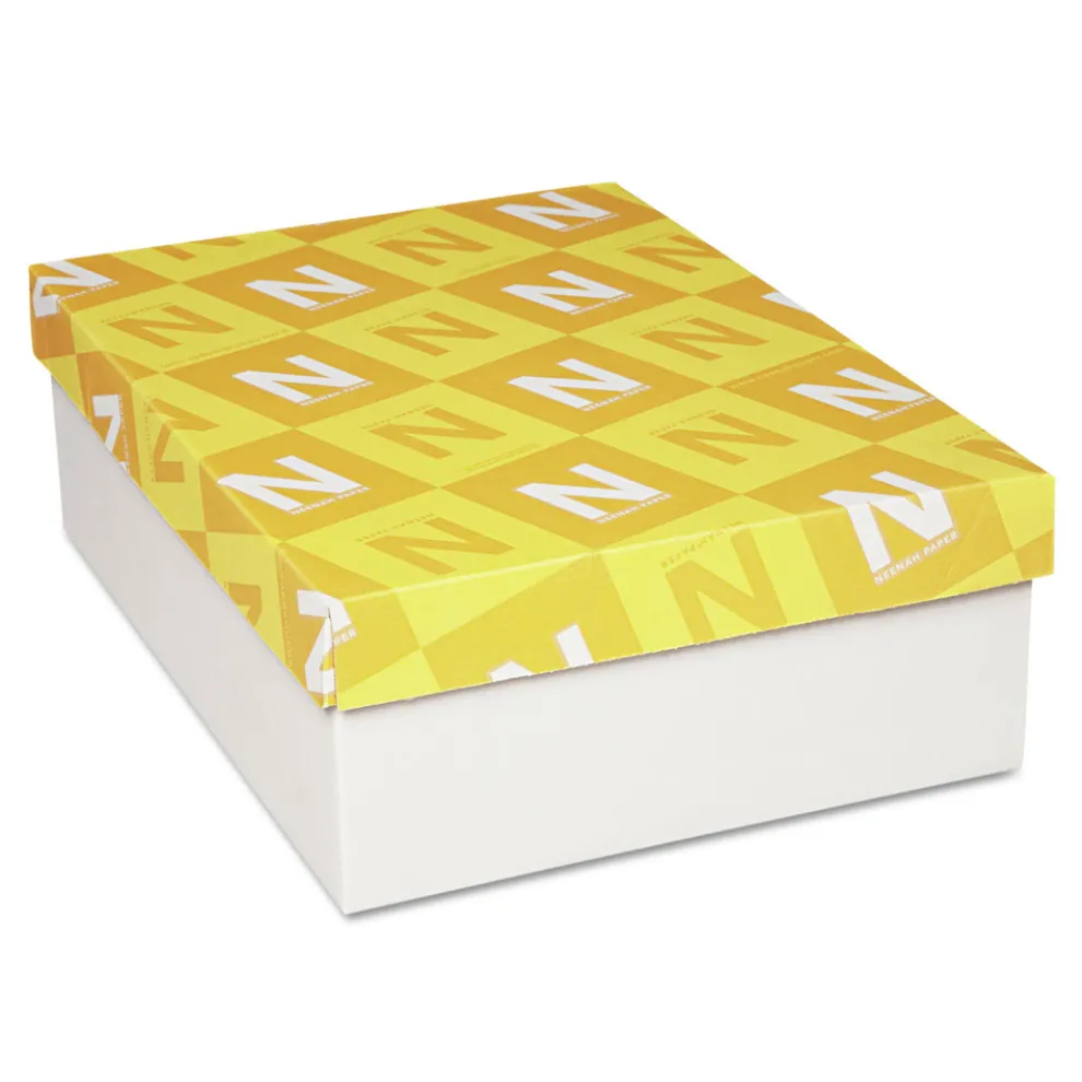 Neenah Paper 4.13 in. x 9.5 in. CLASSIC CREST Commercial Flap Gummed Closure #10 Envelope - Avon Brilliant White (500/Box)