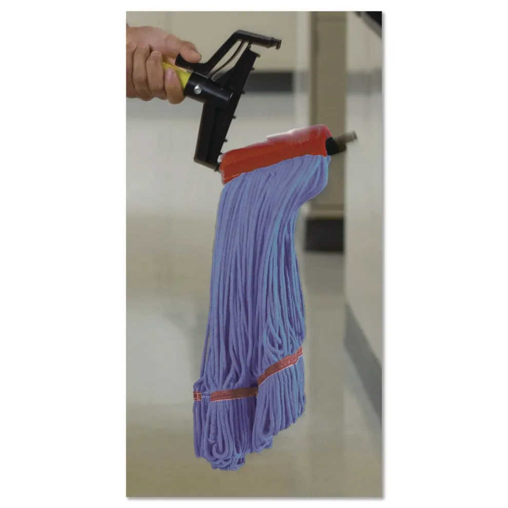 Nexstep Commercial Products MaxiClean Loop-End Mop, Cotton/Synthetic, 20 oz, Blue