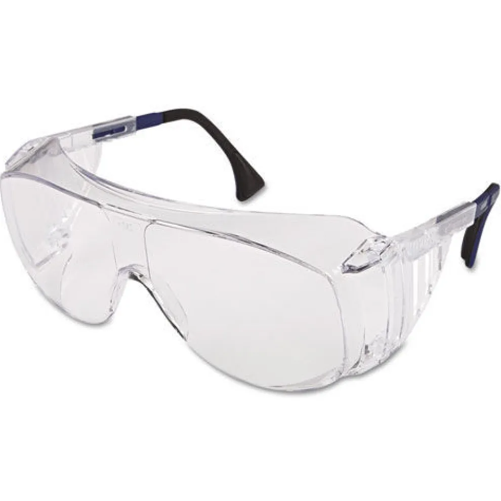 Honeywell Uvex Ultraspec 2001 OTG Safety Eyewear - Clear/Black Frame, Clear Lens