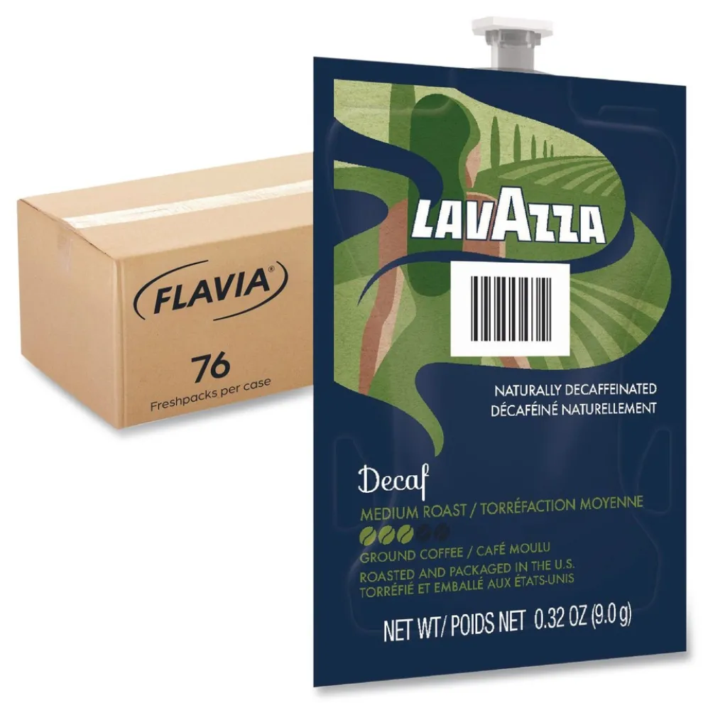 FLAVIA Lavazza Decaffeinated Coffee Freshpack (76/Carton)