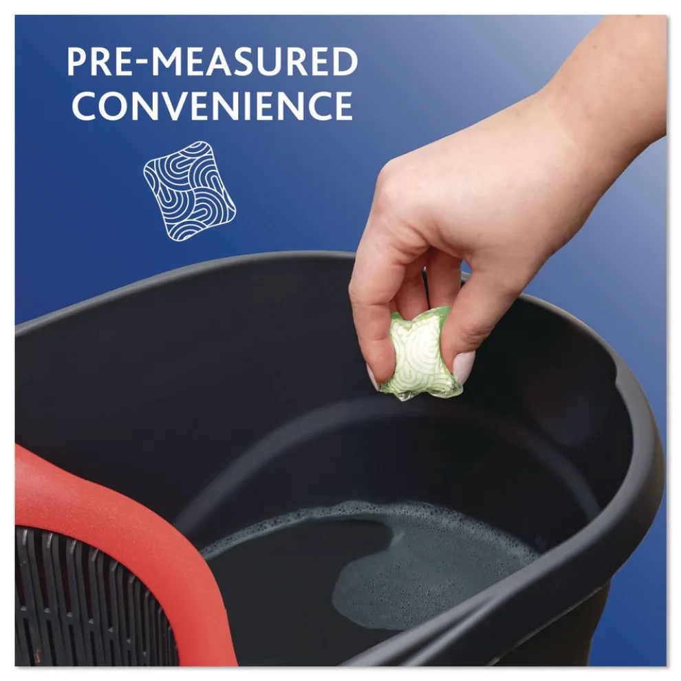 O-Cedar Cleaning PACS - Crisp Citrus Scent (8 Packs/Carton)