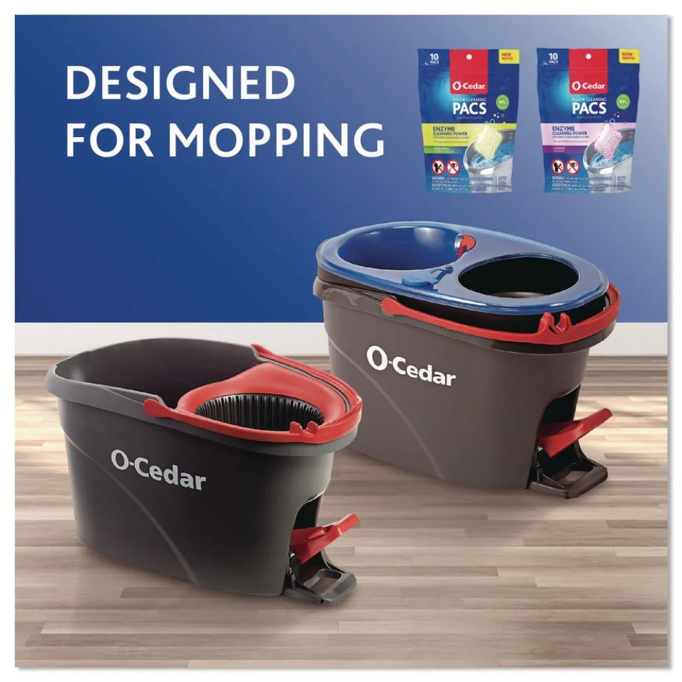 O-Cedar Cleaning PACS - Crisp Citrus Scent (8 Packs/Carton)