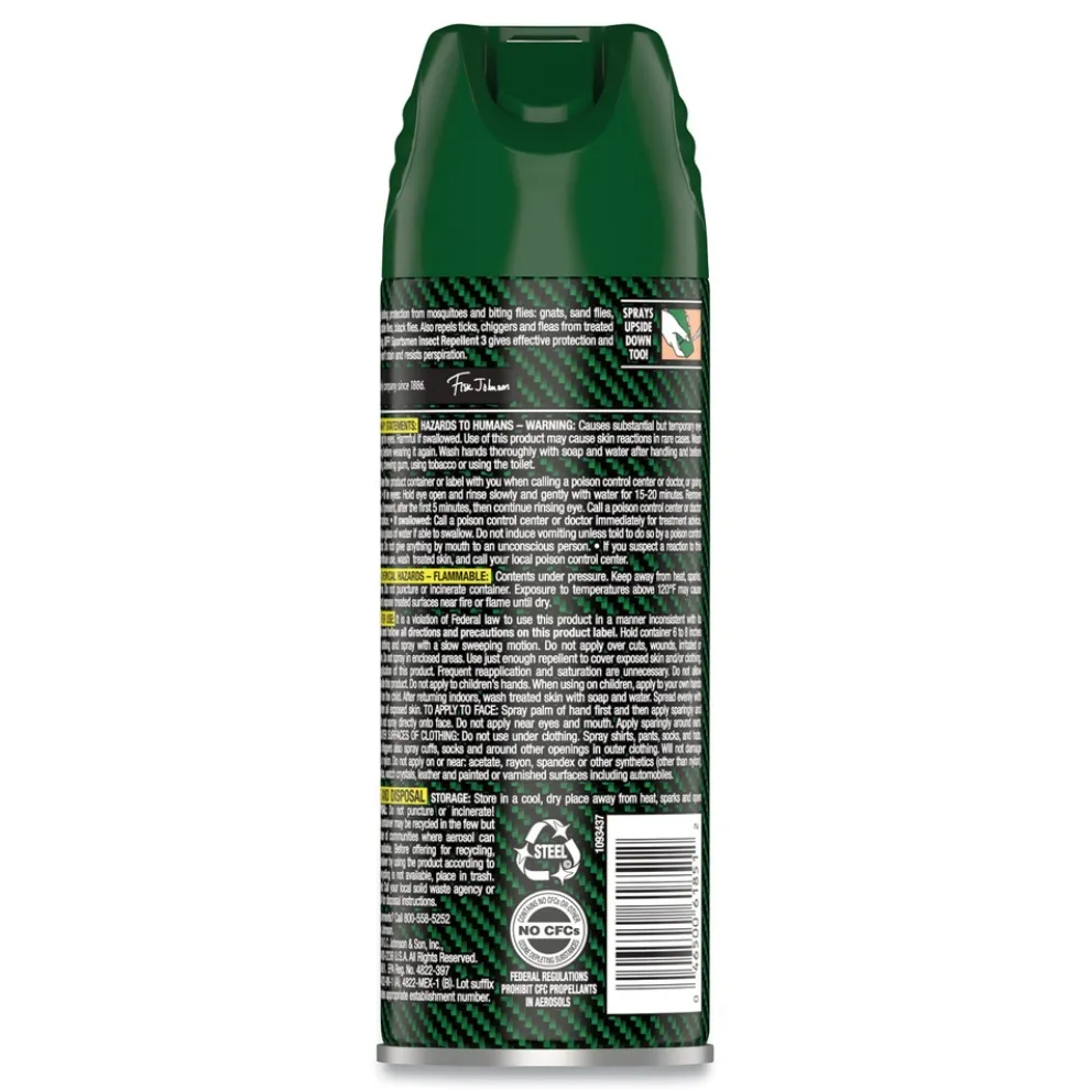 OFF! Deep Woods Sportsmen 6-Ounce Insect Repellant Aerosol Spray (12/Carton)