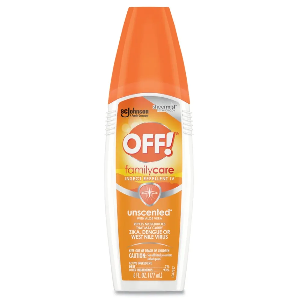 OFF! Familycare 6-Ounce Insect Repellent Spray - Unscented (12/Carton)