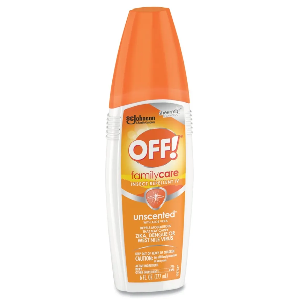 OFF! Familycare 6-Ounce Insect Repellent Spray - Unscented (12/Carton)