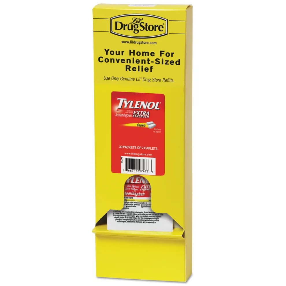 Tylenol 500 milligrams Extra Strength Caplets Refill Acetaminophen (30/Box)