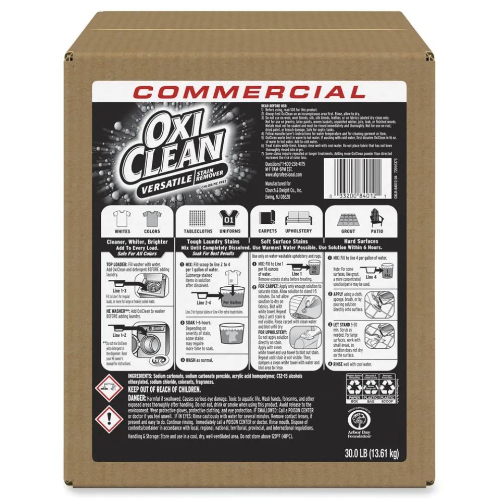 OxiClean 30 lbs. Box Stain Remover - Regular Scent (1-Carton)