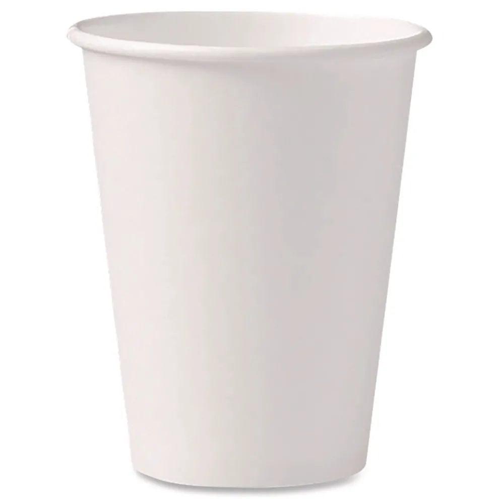 SOLO Paper Hot Cups 12 oz White 50/Pack
