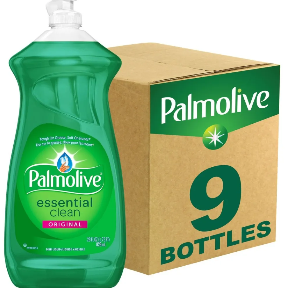 Palmolive US06022A 28 oz. Bottle Dishwashing Liquid - Fresh Scent (9/Carton)