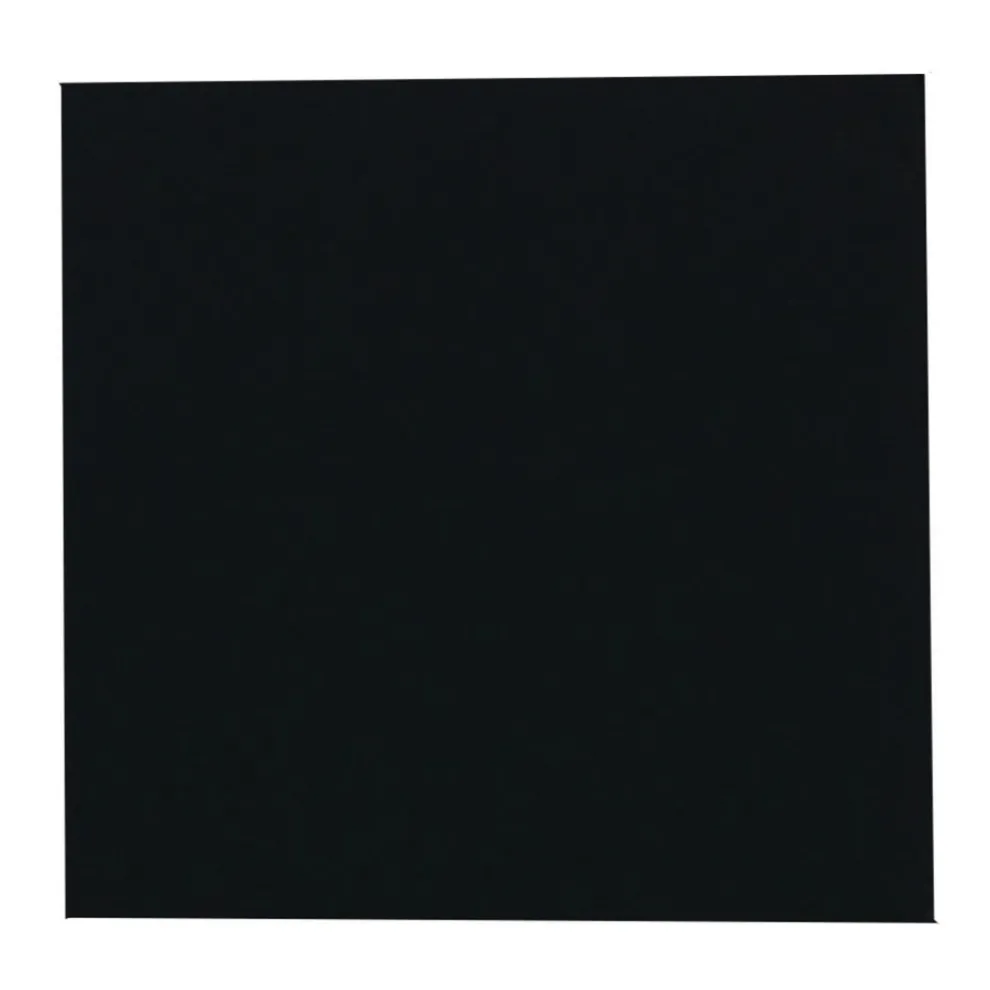 Paterson 9 in. x 9 in. 1-Ply Beverage Napkins - Black (4000/Carton)