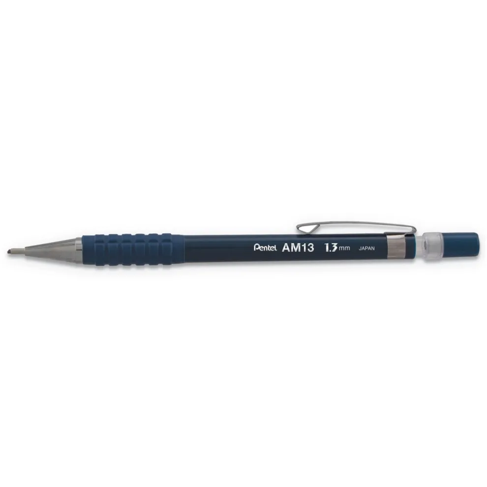 Pentel 1.3 mm HB (#2) Sharp Mechanical Pencil - Black Lead/Blue Barrel
