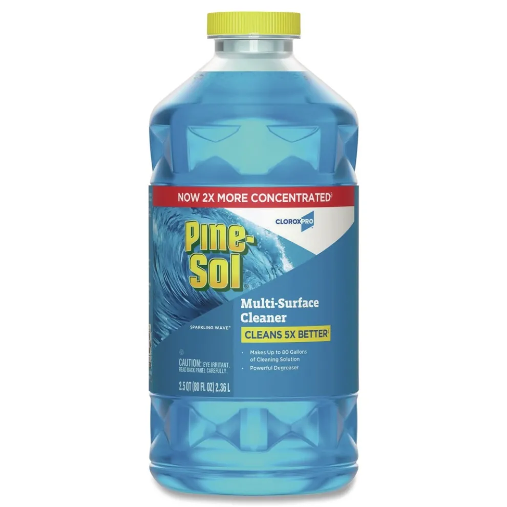 Pine-Sol 80 oz. CloroxPro Concentrated Multi-Surface Cleaner - Sparkling Wave Scent