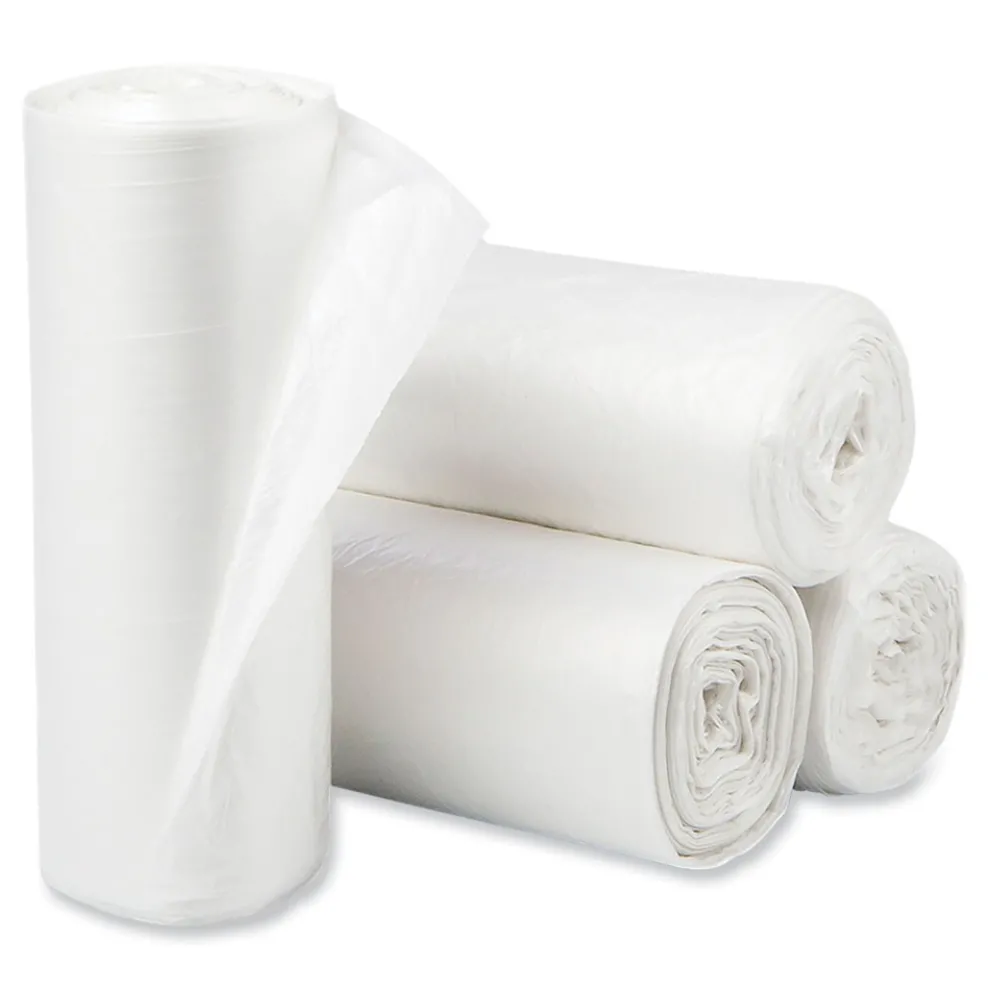 Pitt Plastics 33 in. x 39 in. 1 mil. 33 gal. Eco Strong Plus Can Liners - Natural (150/Carton)