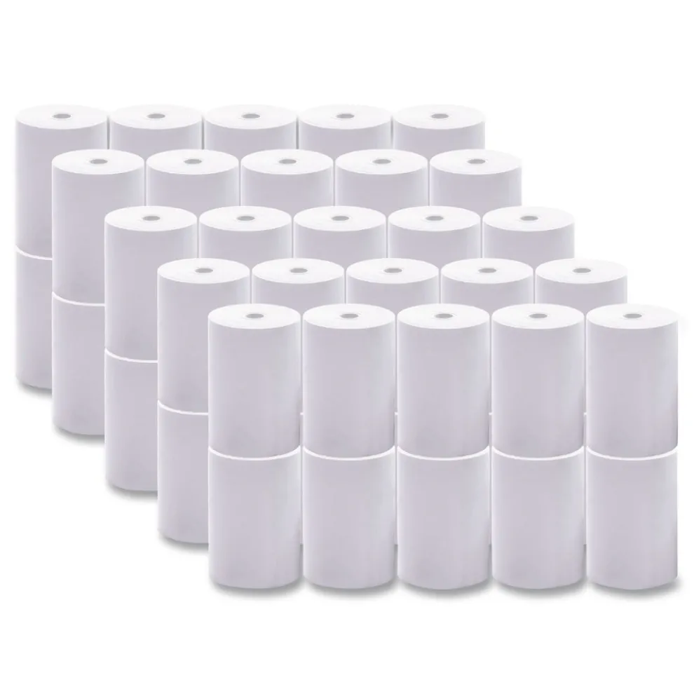 PM Company 2.25 in. x 85 ft. 0.45 in. Core Direct Thermal Printing Paper Rolls - White (50/Carton)
