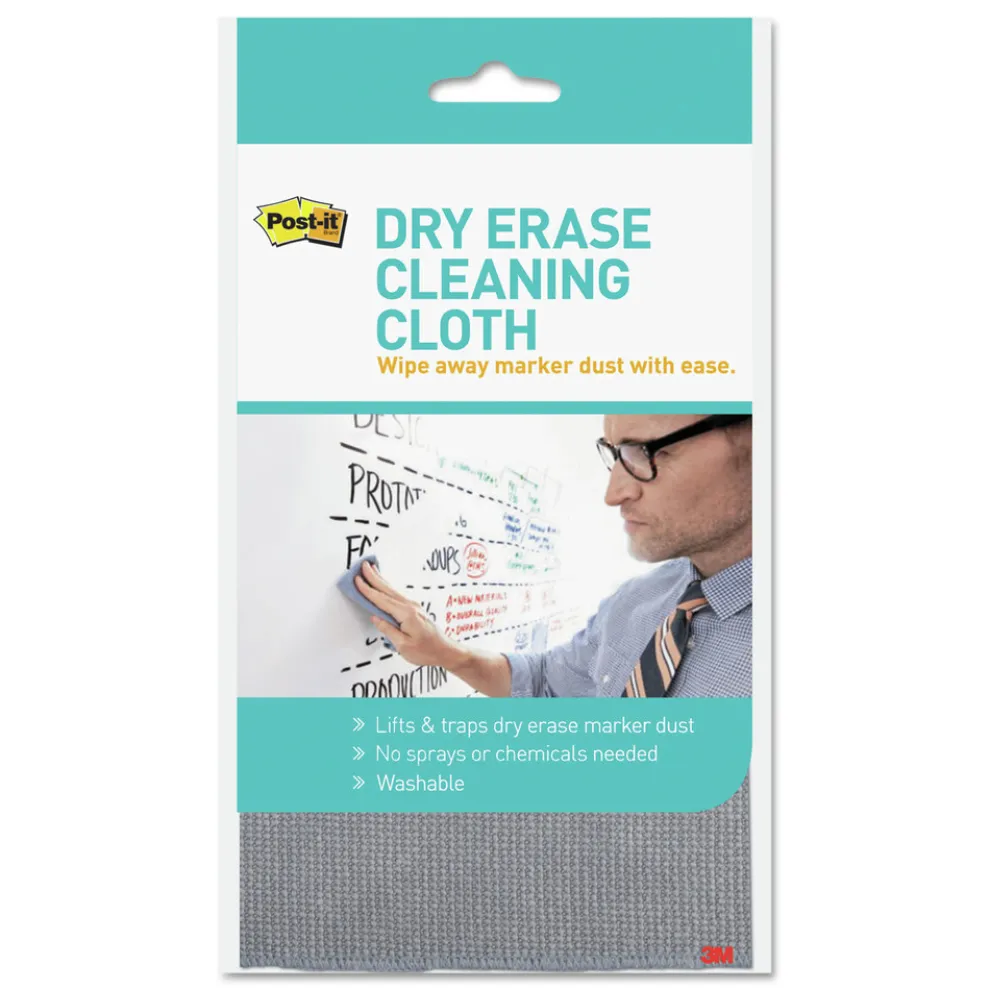 Post-it 10.63 in. x 10.63 in.Dry Erase Cleaning Cloth