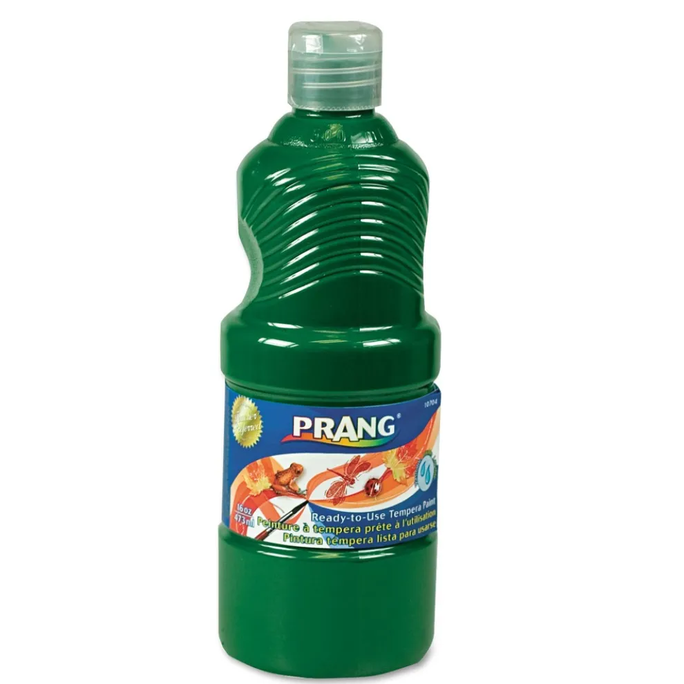 Prang 16 oz. Dispenser-Cap Bottle Washable Paint - Green