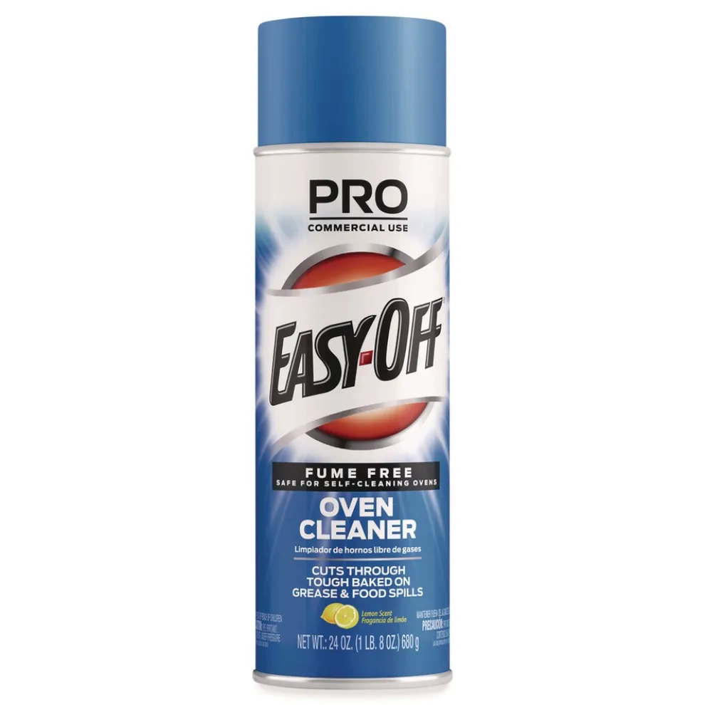 Professional EASY-OFF 24 oz. Aerosol Spray Fume-Free Max Foam Oven Cleaner - Lemon
