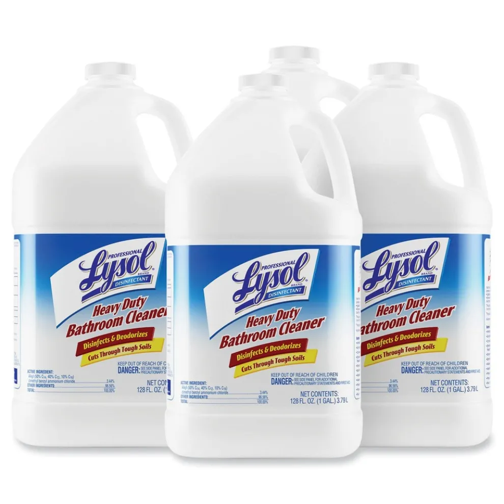 Professional LYSOL Brand 1 gal. Disinfectant Heavy-Duty Bathroom Cleaner Concentrate (4/Carton)