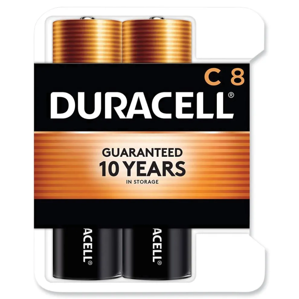 Duracell CopperTop Alkaline C Batteries (8/Pack)