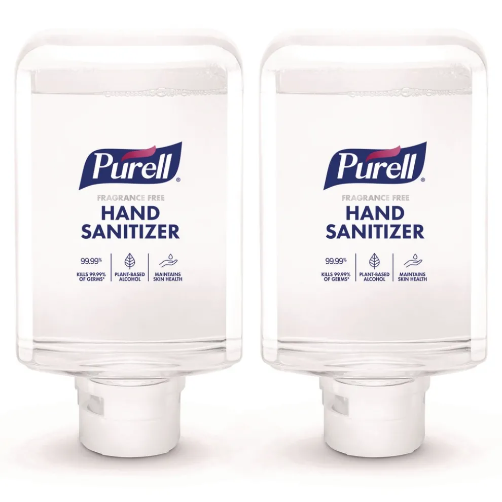 PURELL 8351-02 1,200 mL Refill Advanced Hand Sanitizer Foam For ES10 Automatic Dispensers - Fragrance Free (2/Carton)
