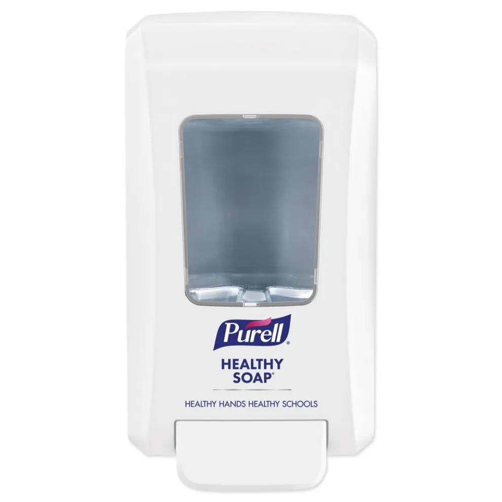 PURELL 4.68 in. x 6.5 in. x 11.66 in. 2000 mL FMX-20 Soap Push-Style Dispenser - White (6/Carton)
