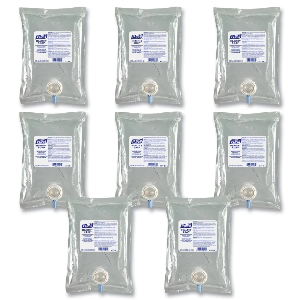 PURELL HEALTHY SOAP 1,000 mL Premium Lotion Handwash - Waterfall Scent (8/Carton)