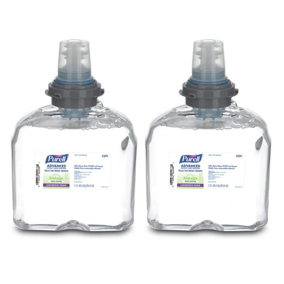 PURELL TFX 1200ml Green Certified Instant Hand Sanitizer Foam Refill - Clear