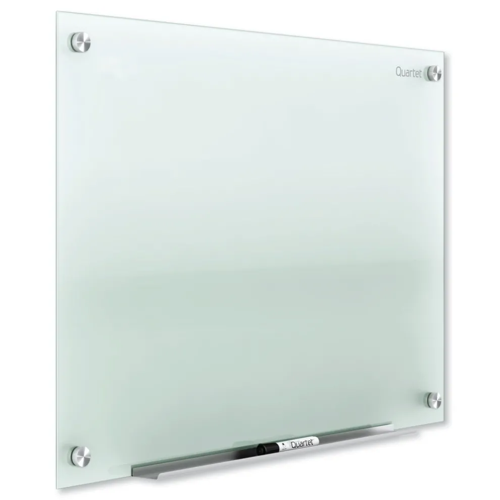 Quartet 24 in. x 18 in. Infinity Glass Marker Board - Frost Surface