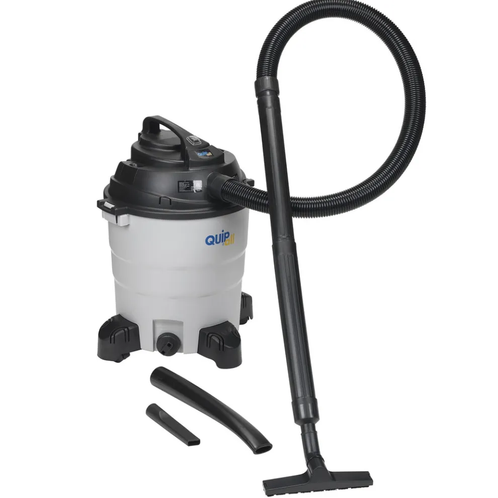 Quipall 1200-Watt 8.3 Gallon Plastic Tank Wet/Dry Vacuum