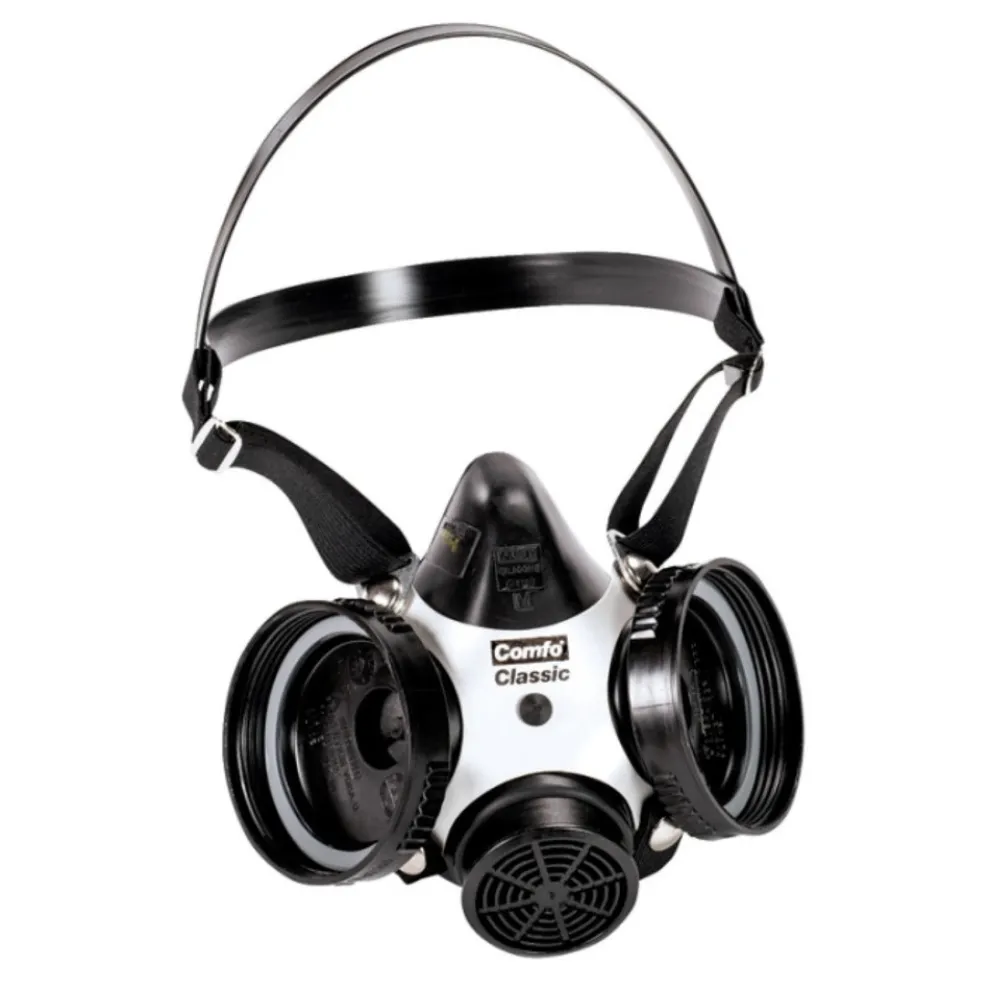 MSA Comfo Classic SoftFeel Silicone Facepiece - Black