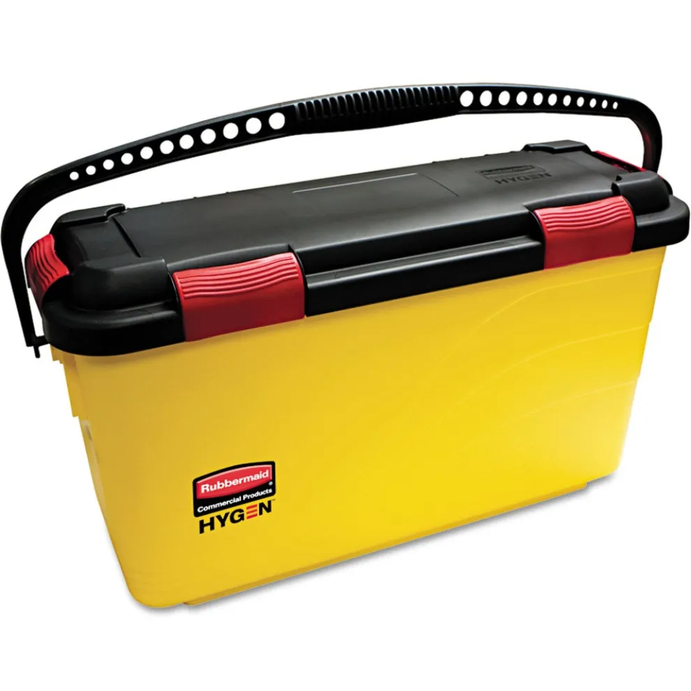 Rubbermaid Commercial HYGEN 6.8 gal. HYGEN Charging Bucket - Yellow