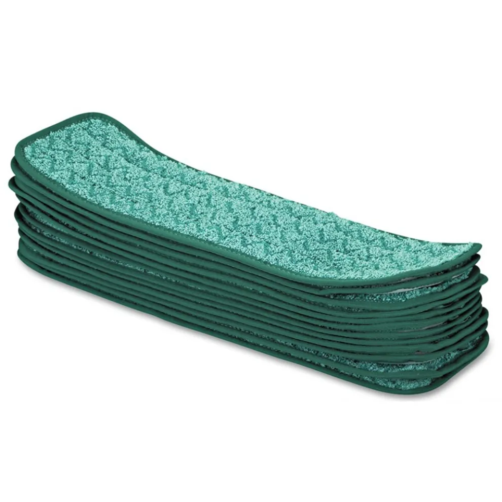 Rubbermaid Commercial 18.5 in. x 5.5 in. Microfiber Dust Pad - Green