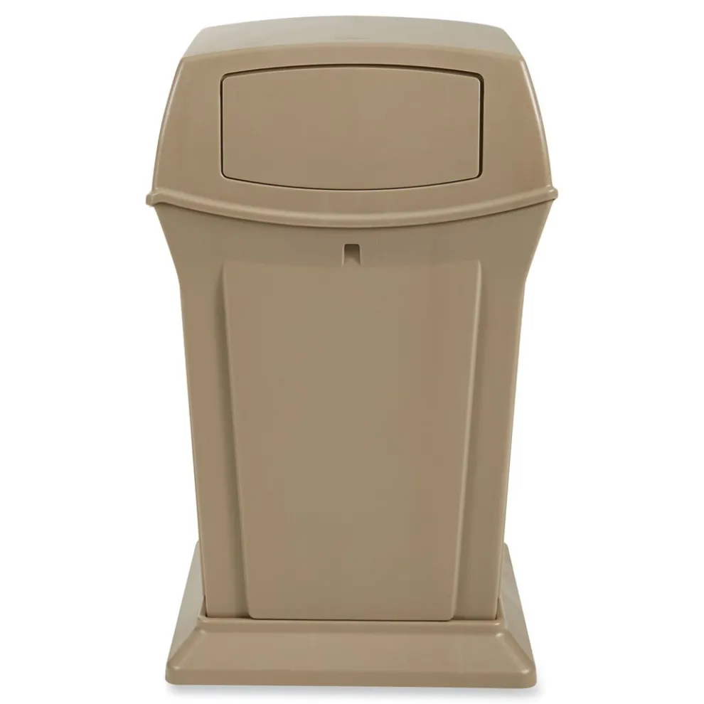 Rubbermaid Commercial Ranger 35-Gallon Fire-Safe Structural Foam Container - Beige