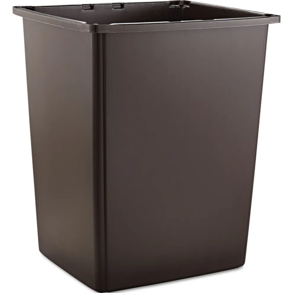 Rubbermaid Commercial 56 gal. Plastic Glutton Container - Brown