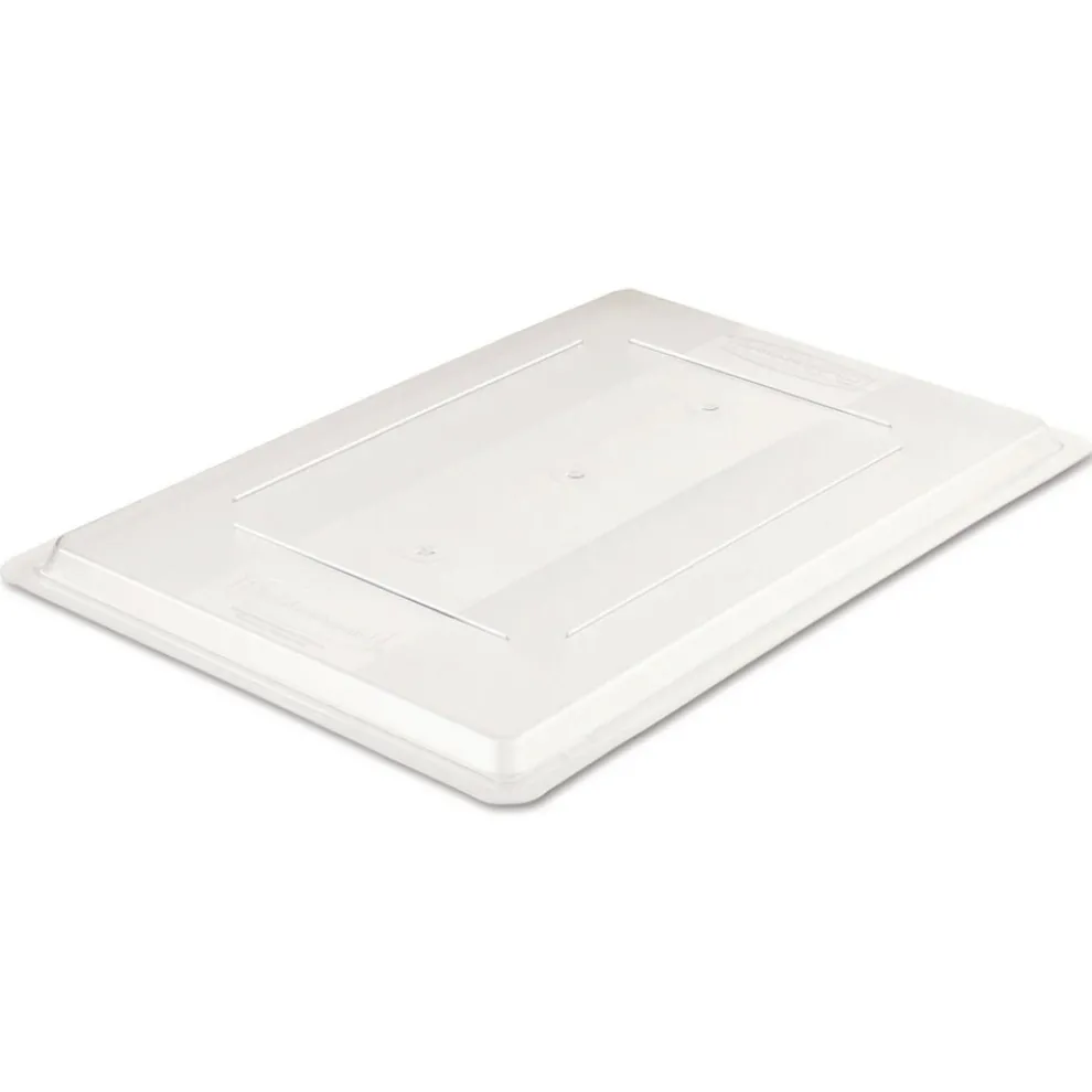 Rubbermaid Commercial 26 in. x 18 in. Food/Tote Box Lids - Clear
