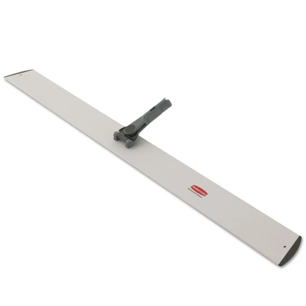 Rubbermaid Commercial HYGEN 48 in. Hall Dust Quick Connect Mop Head Frame - Yellow