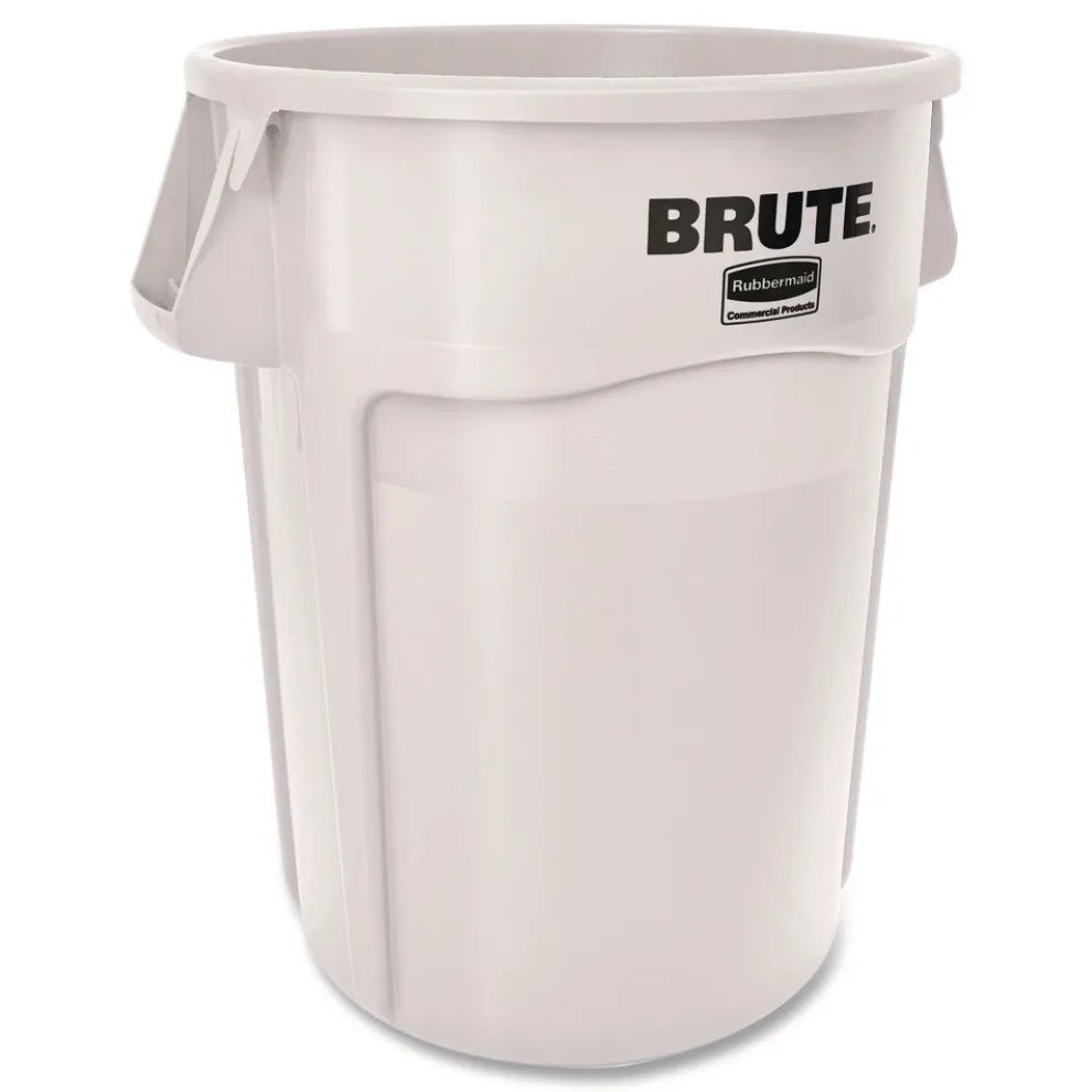 Rubbermaid Commercial Brute Container 44 gal Plastic White