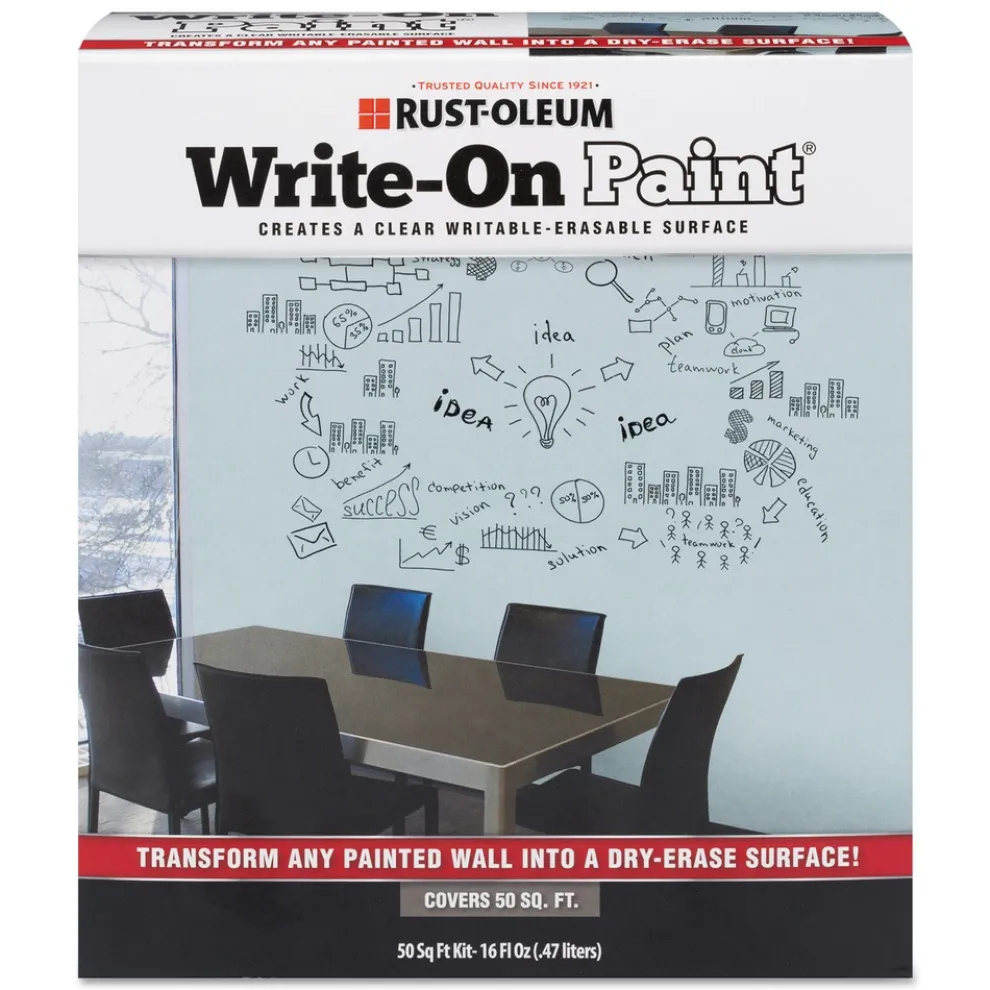 Rust-Oleum Write-On Paint Interior Matte Clear 16 Oz Pouch