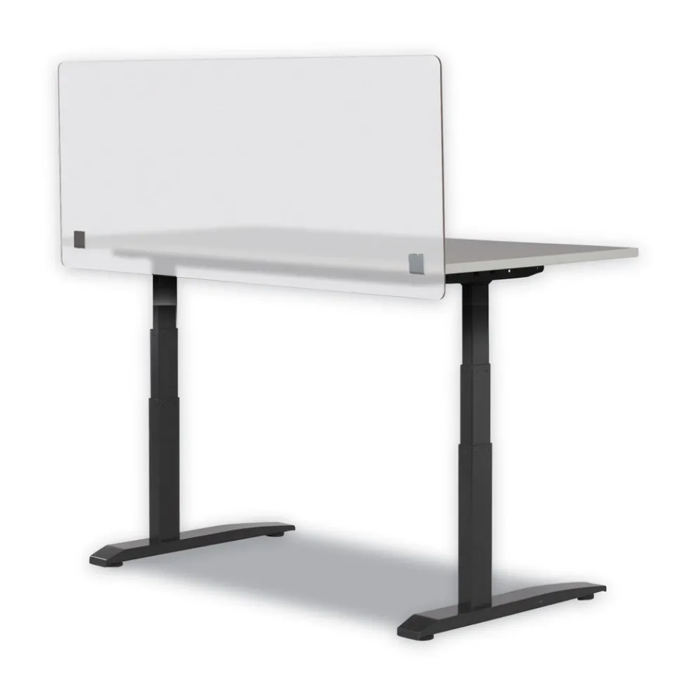 Safco 7517FR 59.5 in. x 2.5 in. x 23.5 in. 7517 Series Acrylic Wellness Panel - Frosted