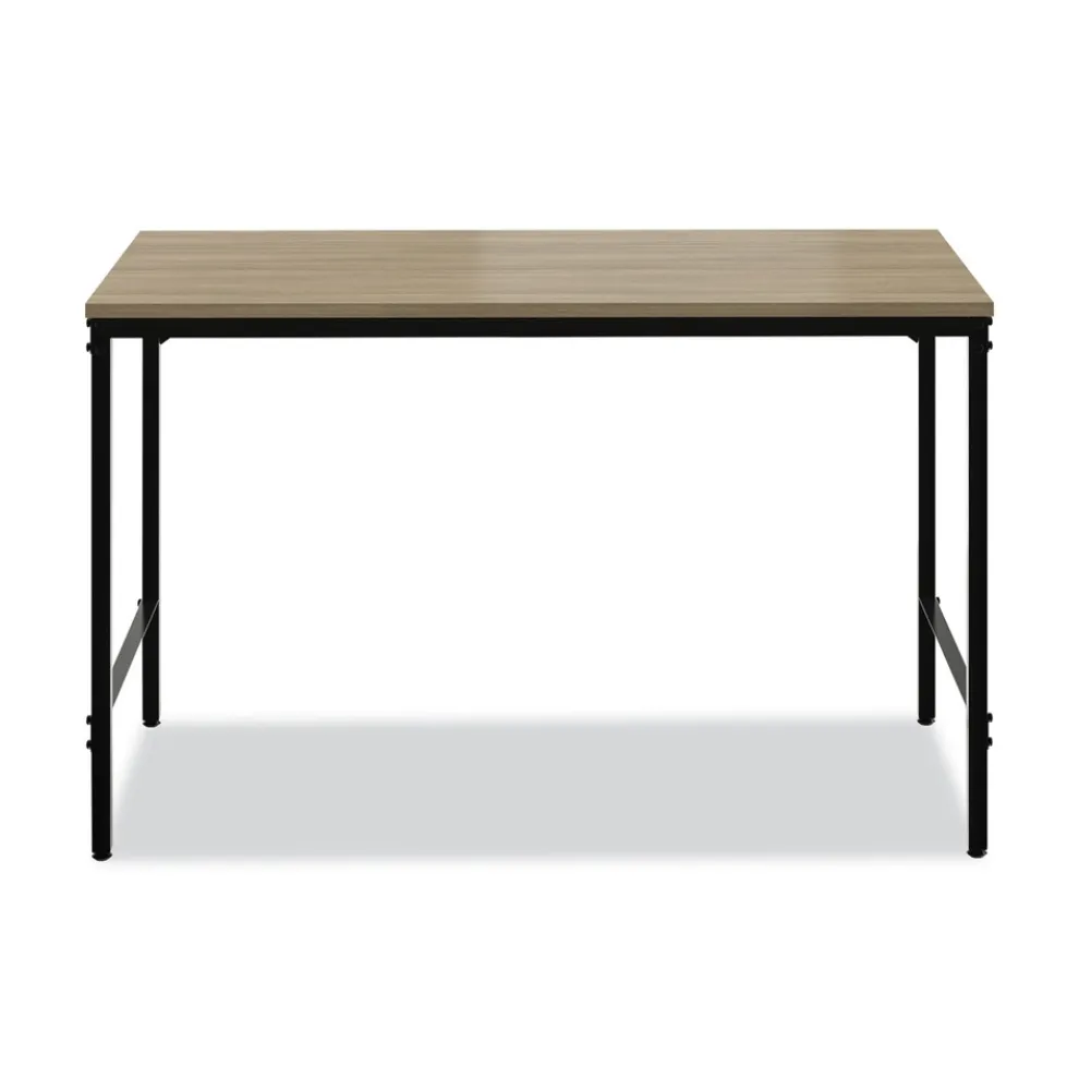 Safco Simple 45.5 in. x 23.5 in. x 29.5 in. Work Desk - Walnut